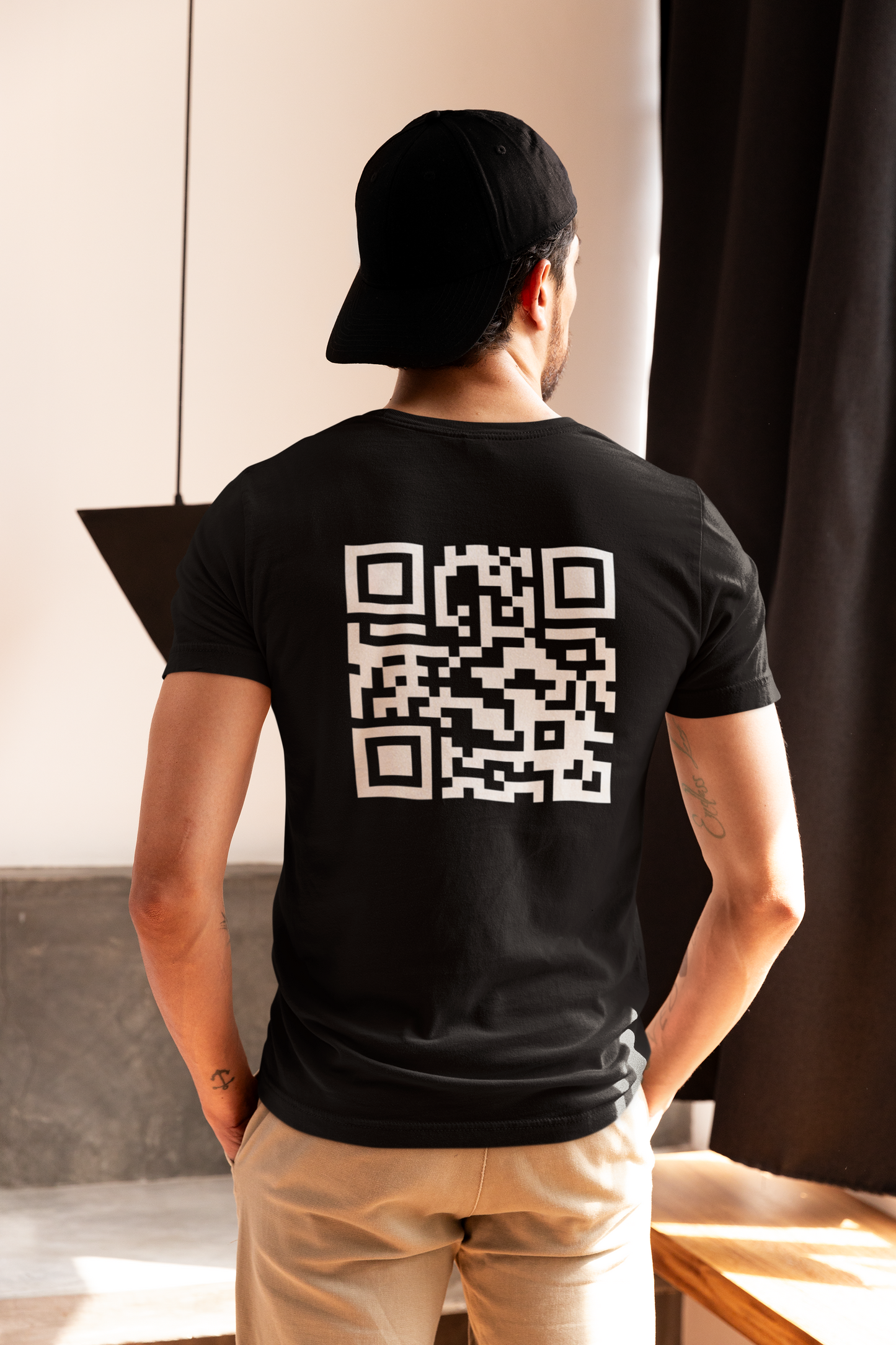 QR-Code Gospel Tee (Backside of Shirt Version)